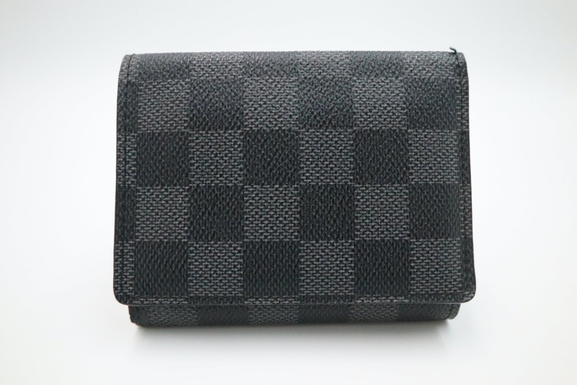Louis Vuitton Compact Trifold Wallet in Damier Graphite Canvas