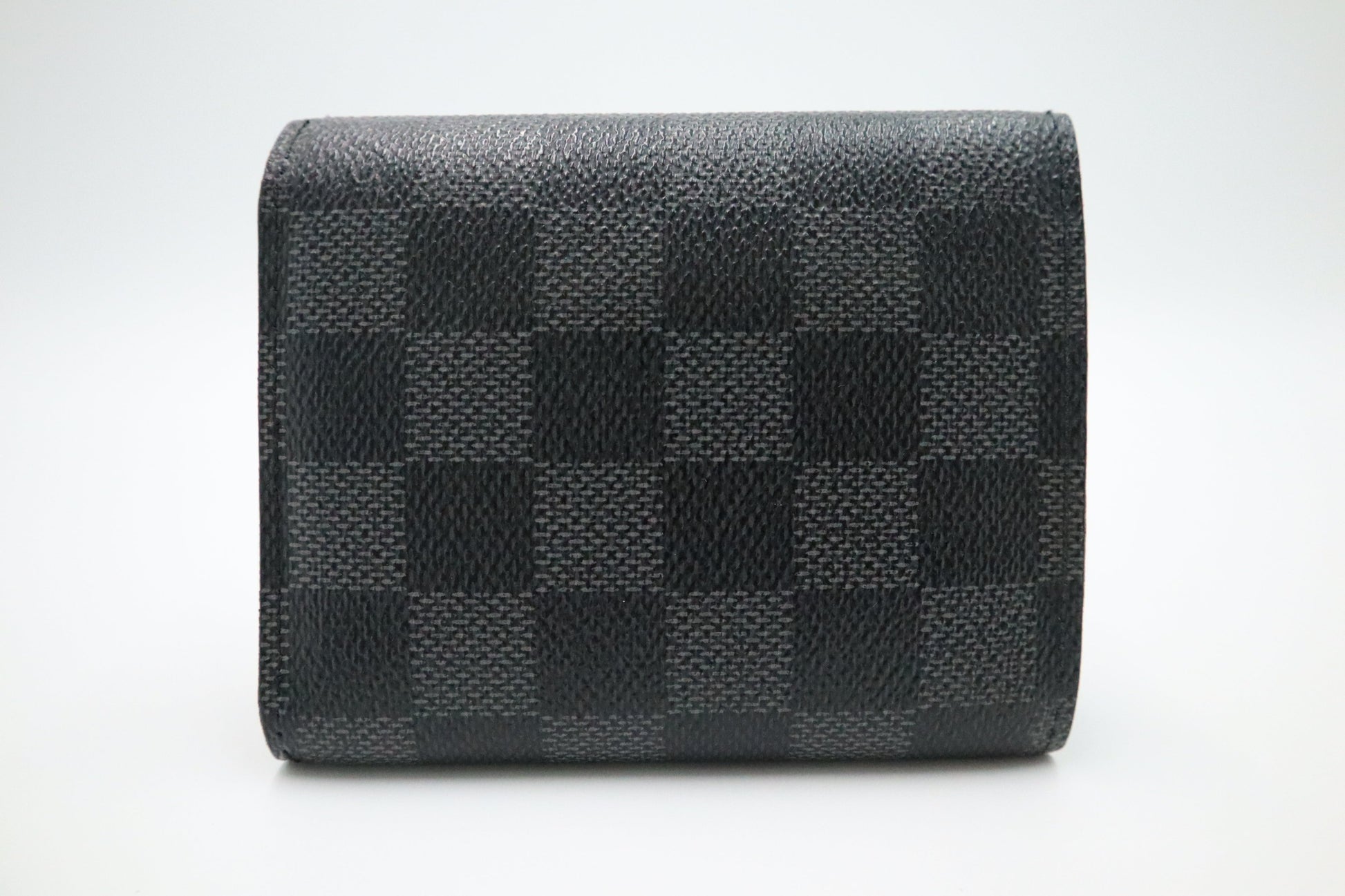 Louis Vuitton Compact Trifold Wallet in Damier Graphite Canvas