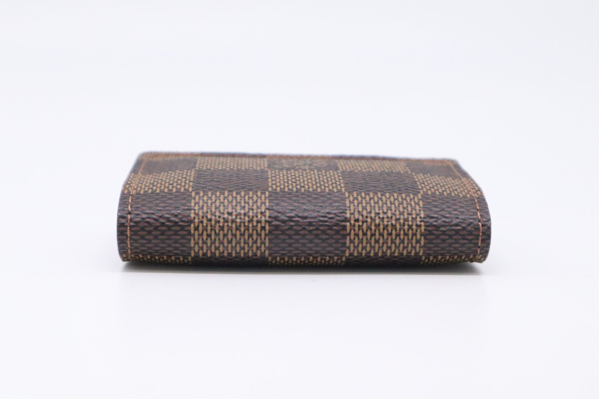 Louis Vuitton Cuff Links Case in Damier Ebene Canvas