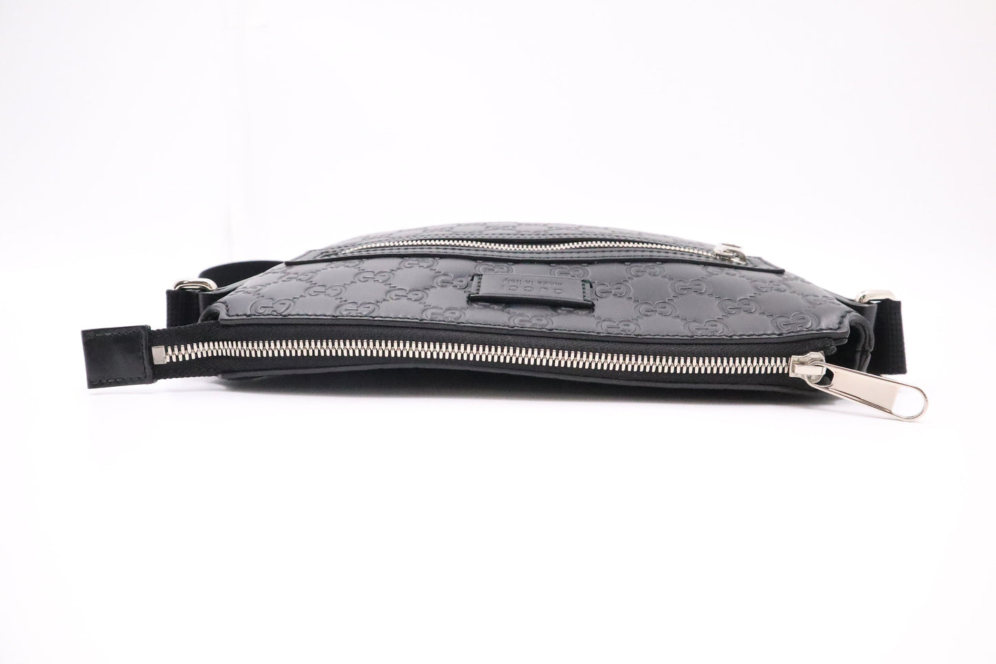 Gucci Crossbody in Black Guccissima Leather