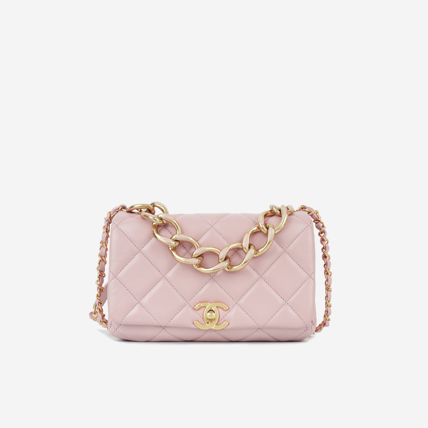 Chanel Seasonal Enamel Chain Top Flap