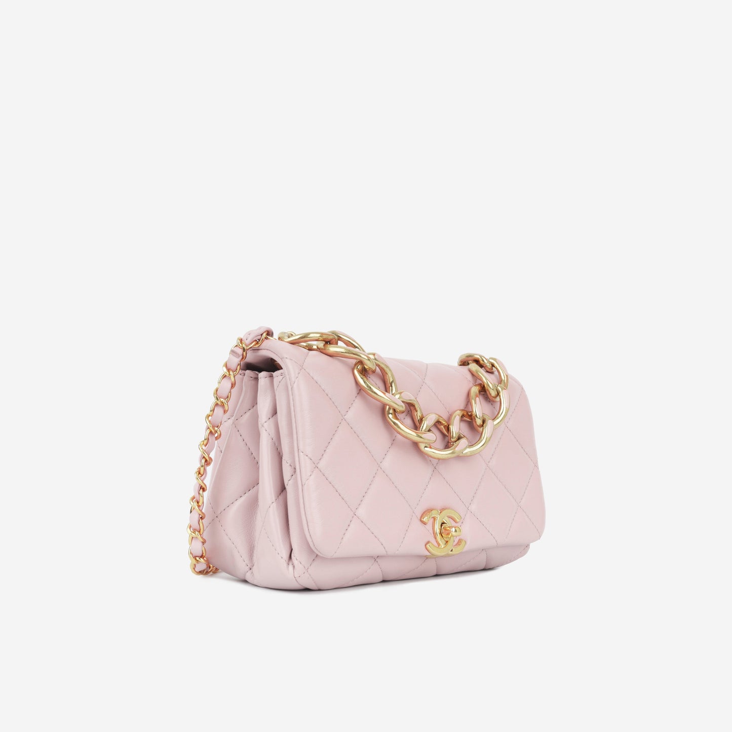 Chanel Seasonal Enamel Chain Top Flap