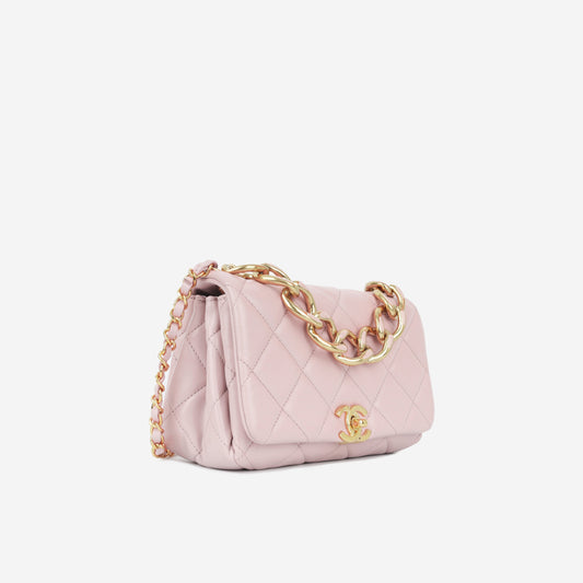 Chanel Seasonal Enamel Chain Top Flap