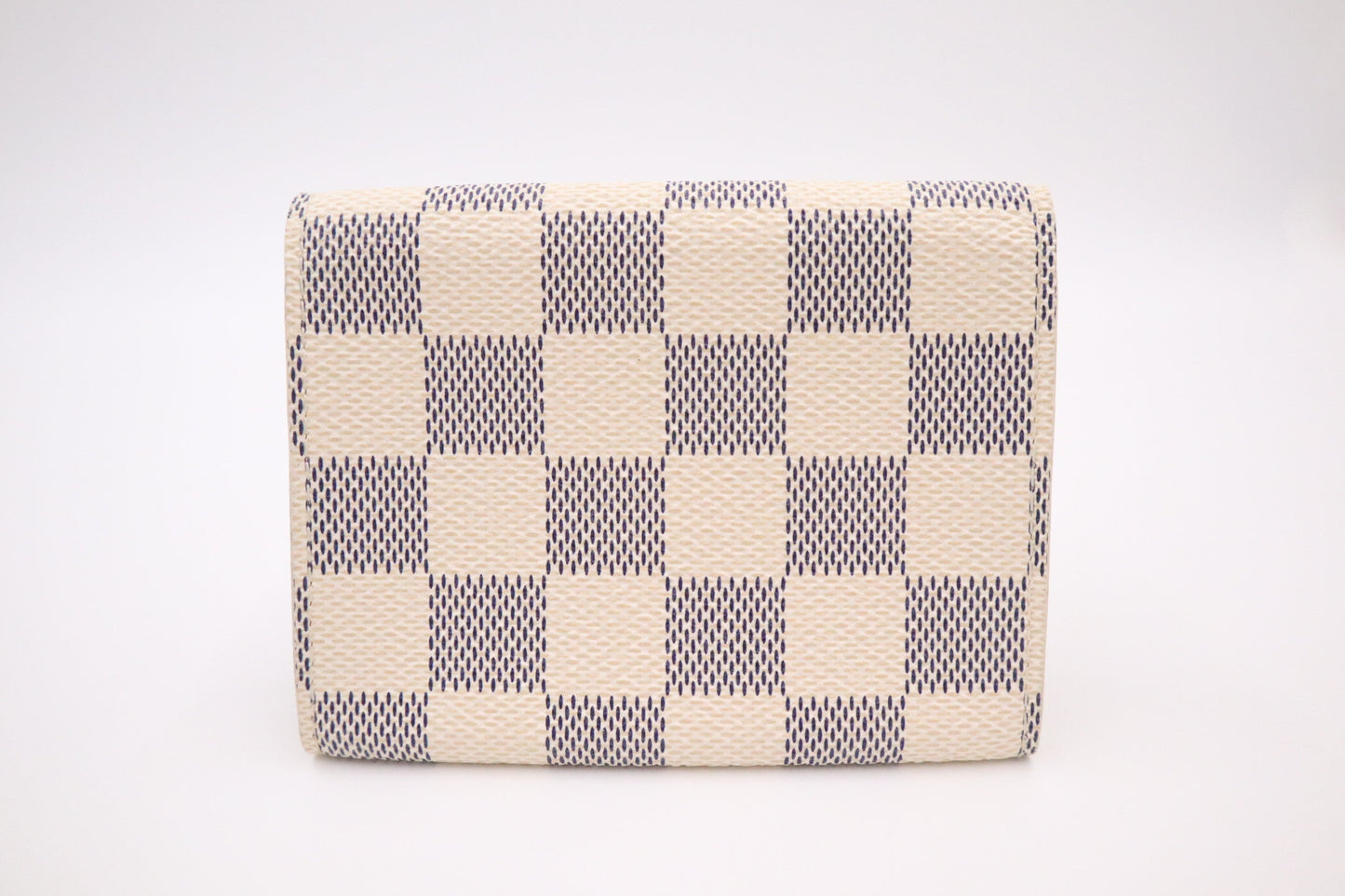 Louis Vuitton Card Case in Damier Azur Canvas