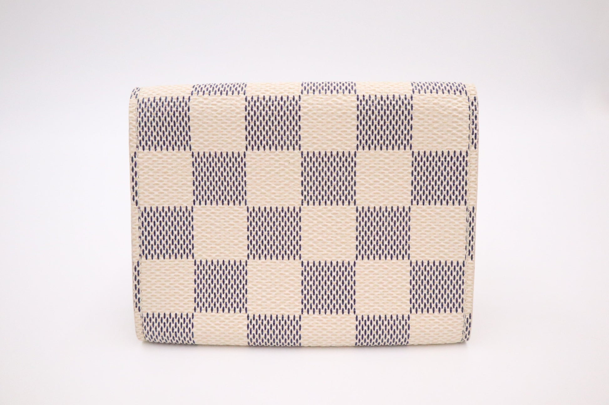 Louis Vuitton Card Case in Damier Azur Canvas