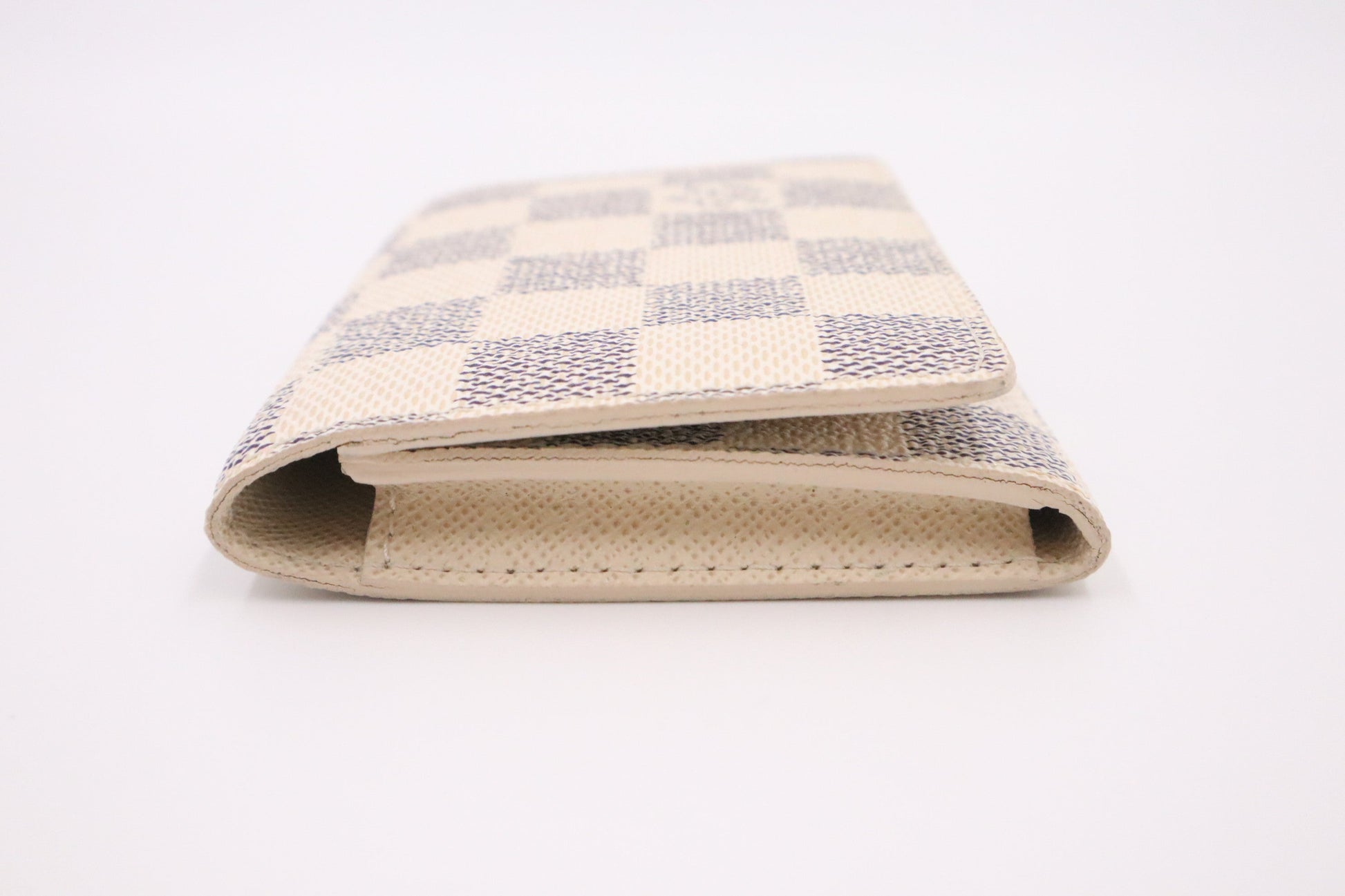 Louis Vuitton Card Case in Damier Azur Canvas