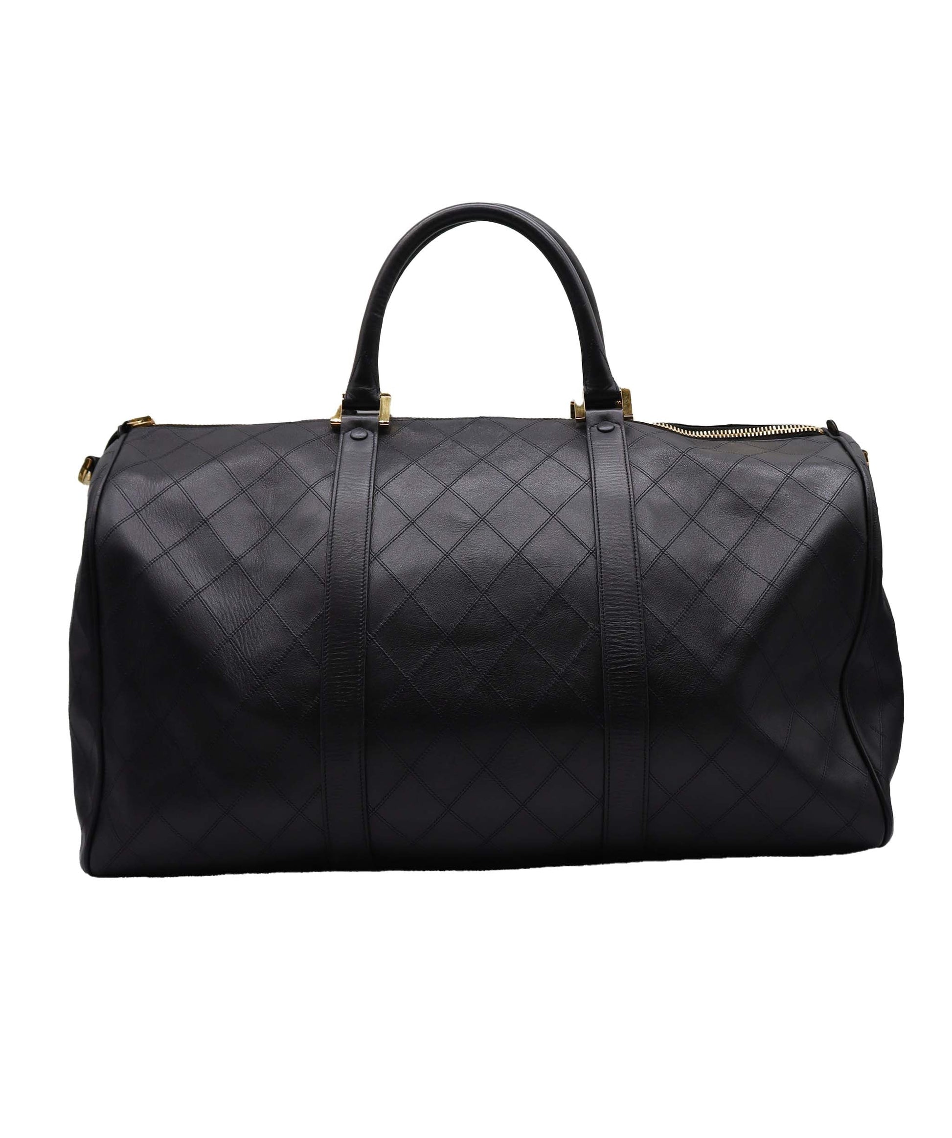 Chanel Boston Bag Black Lambskin C24123263 ASC5937