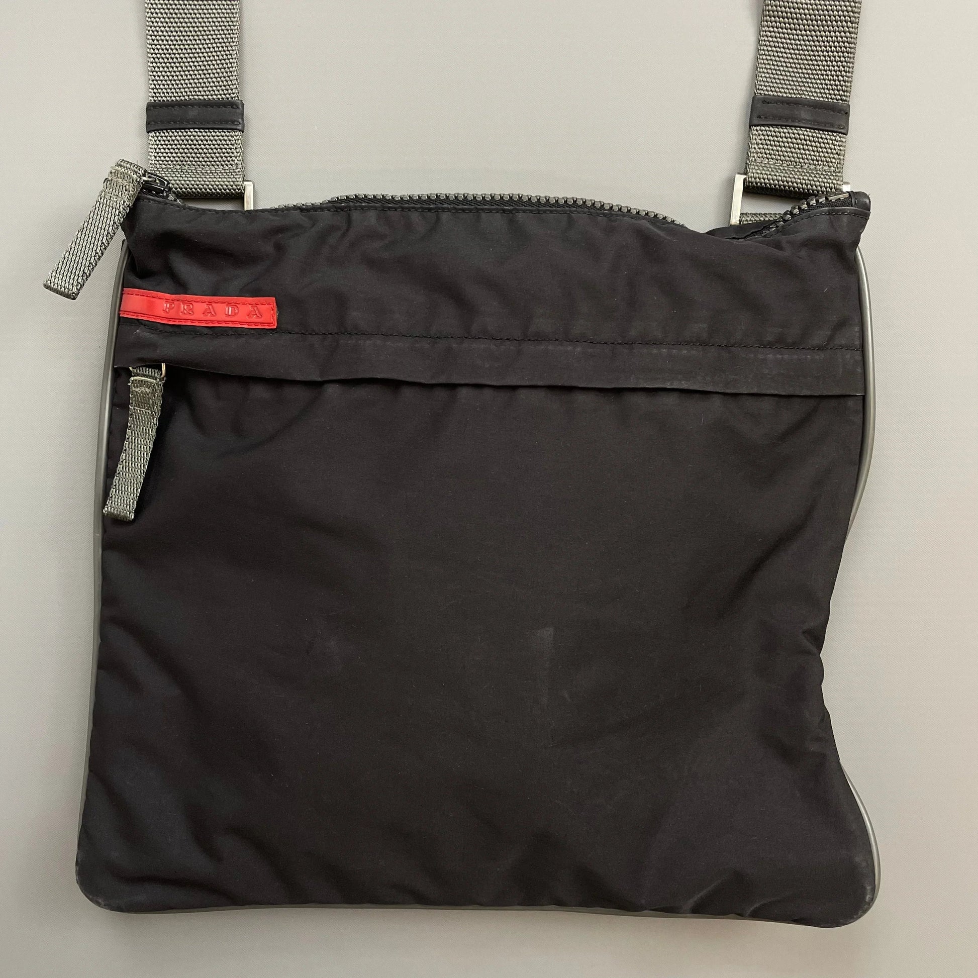 Prada Sport Black 00s Crossbody Shoulder Bag