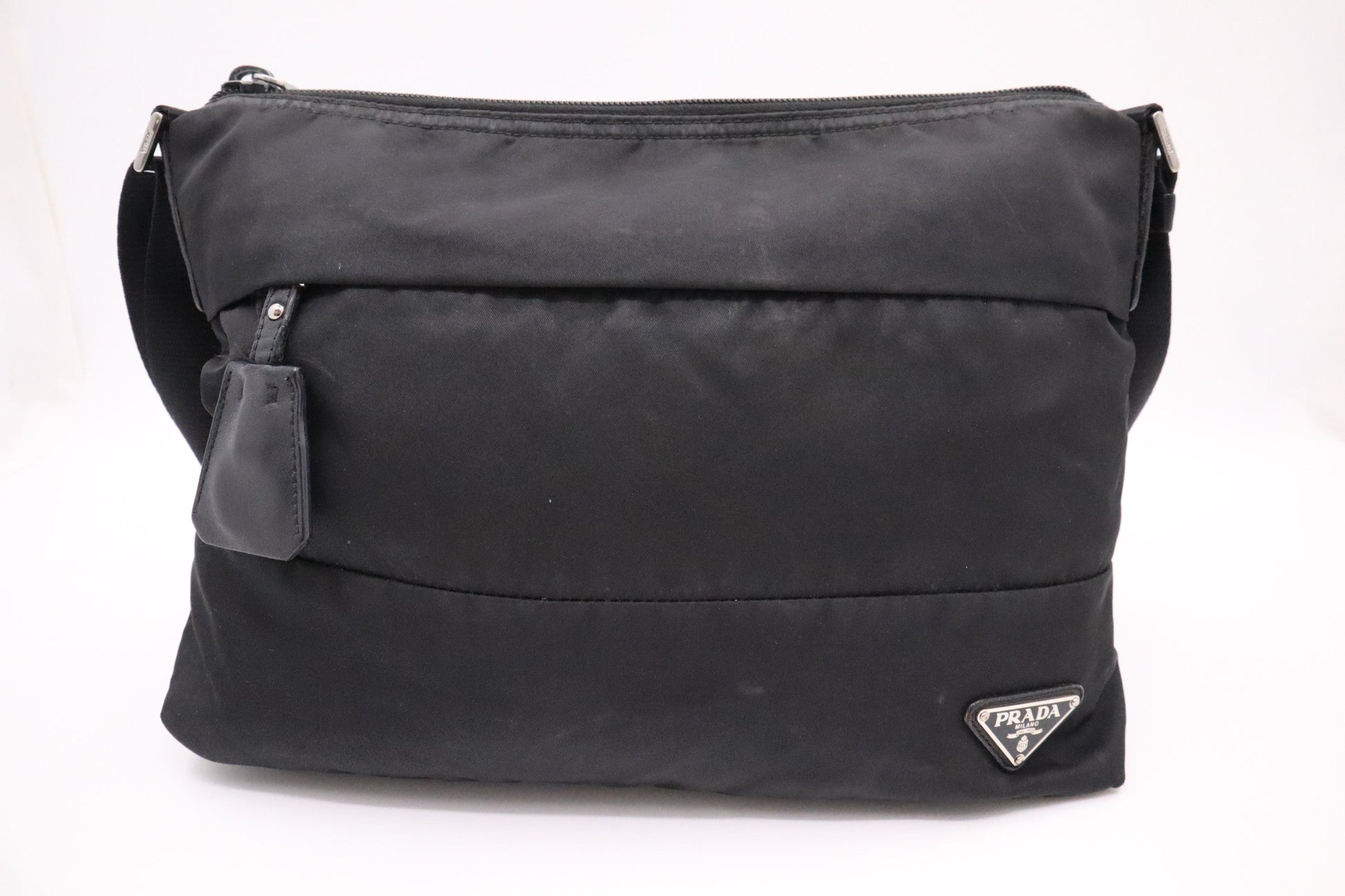 Prada Crossbody Bag in Black Nylon