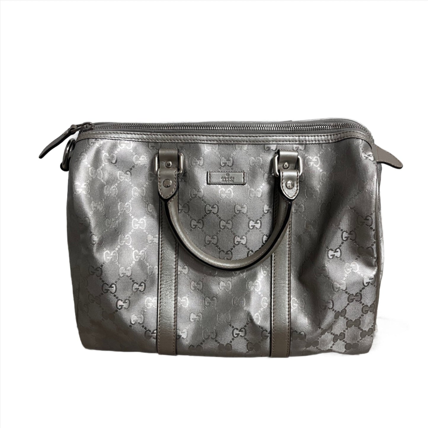 Gucci Joy Boston Bag Silver