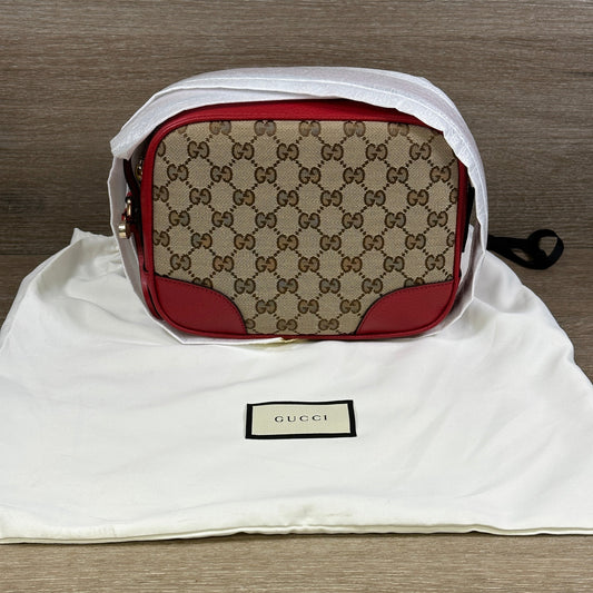 Gucci Leather Canvas Crossbody