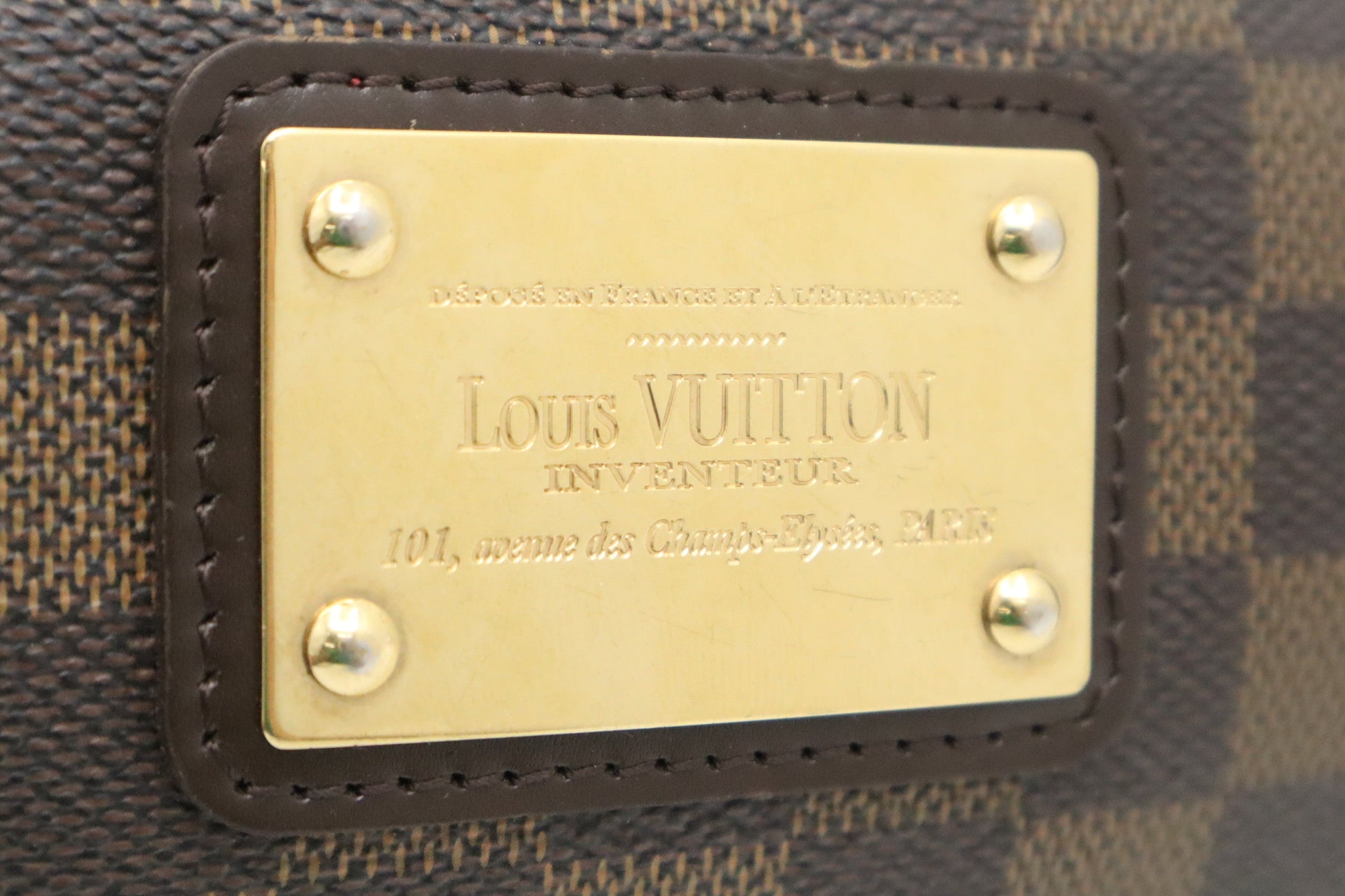 Louis Vuitton Eva in Damier Ebene Canvas