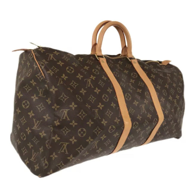 Luxury Women's Handbag | LOUIS VUITTON MONOGRAM KEEPALL 55 TRAVEL BAG