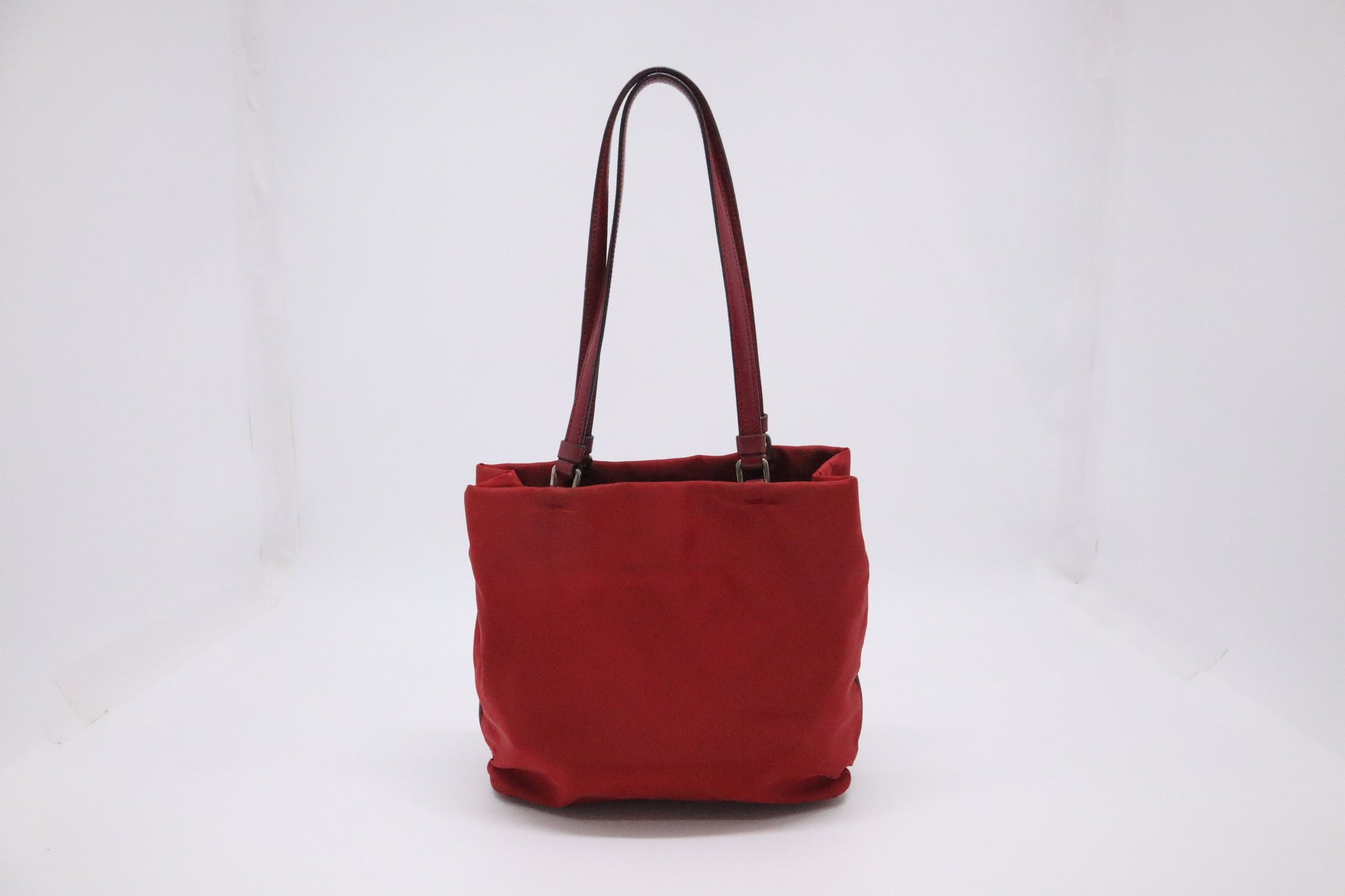 Prada Shoulder Bag in Red Nylon