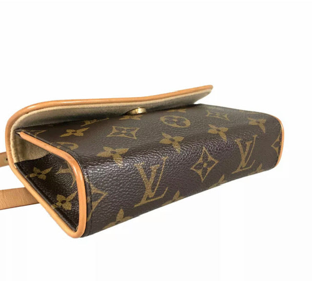 Designer Women's Crossbody Bag | LOUIS VUITTON MONOGRAM POCHETTE FLORENTINE WAIST POUCH