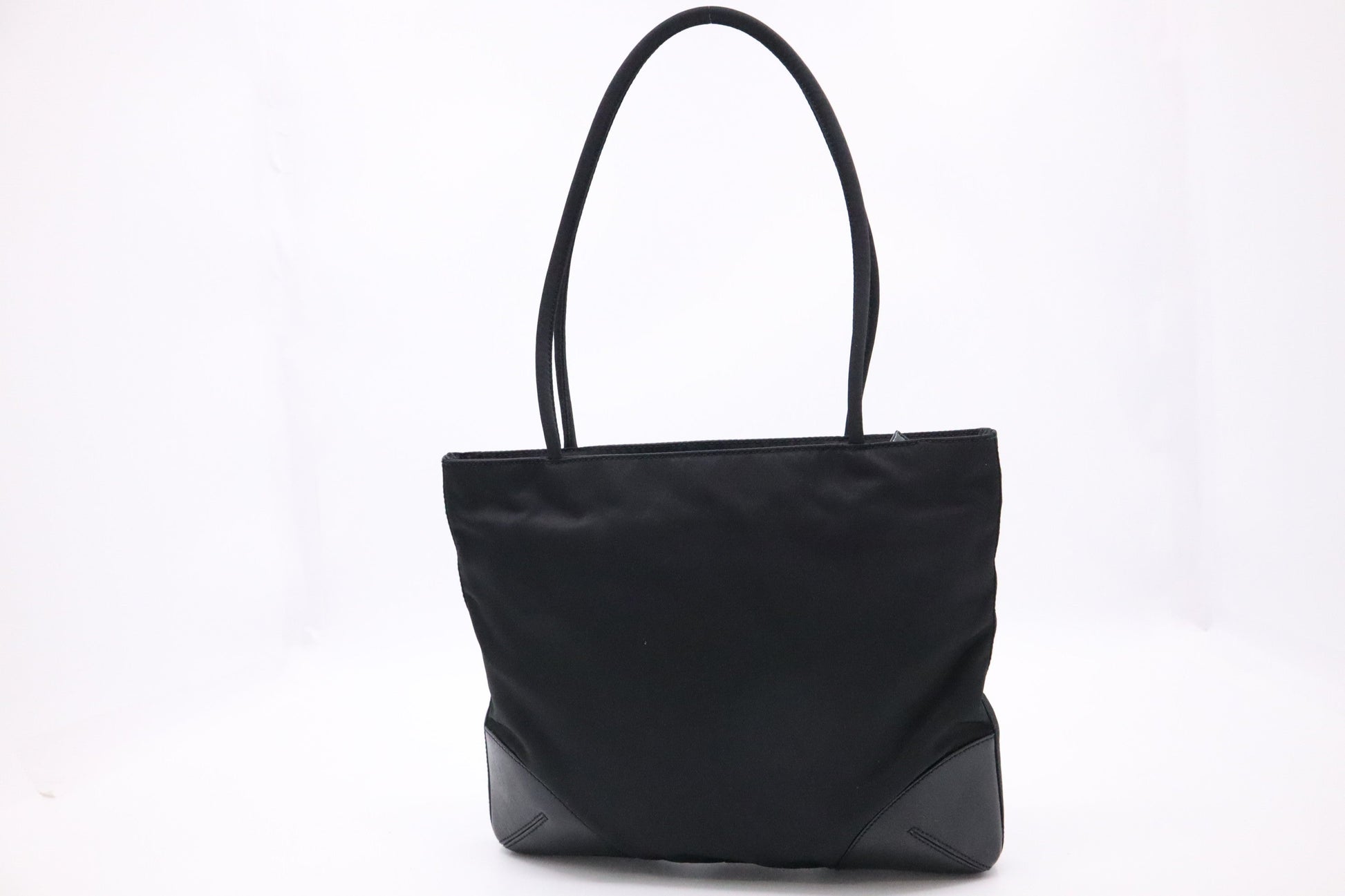 Prada Shoulder Bag in Black Nylon Canvas