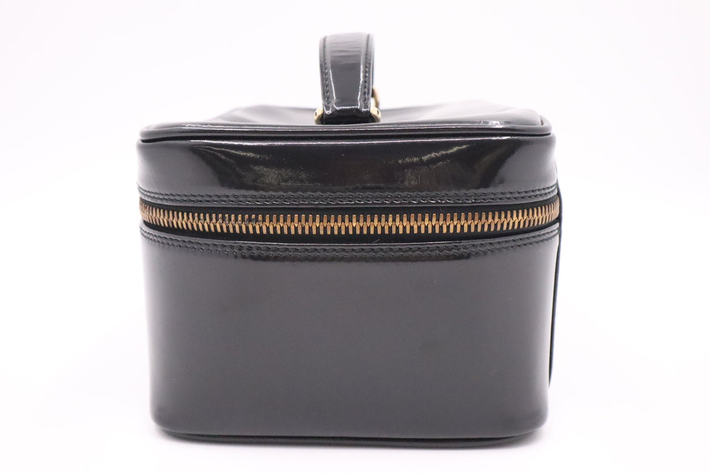 Gucci Vanity Bag in Black Patent Leather