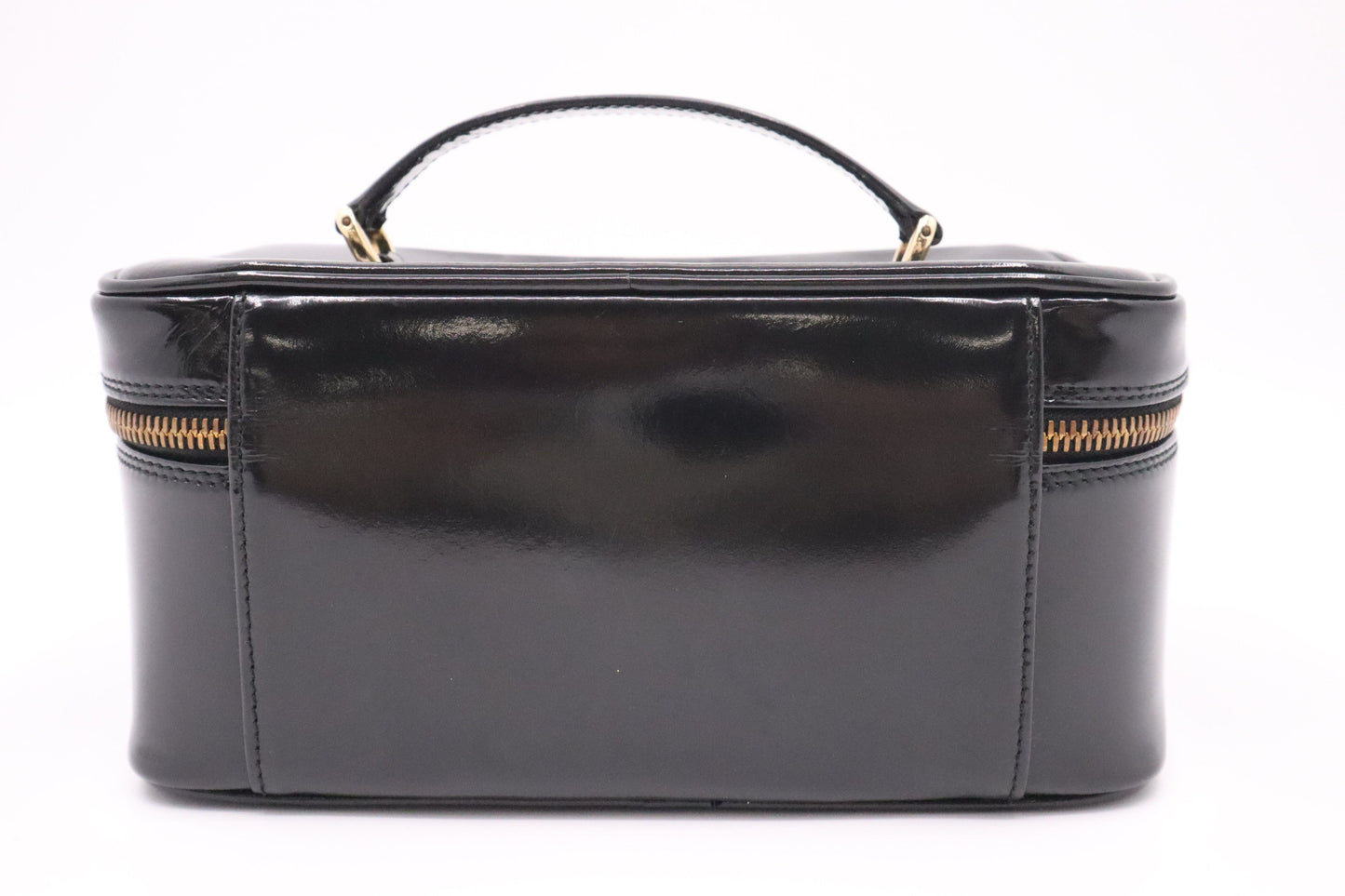 Gucci Vanity Bag in Black Patent Leather