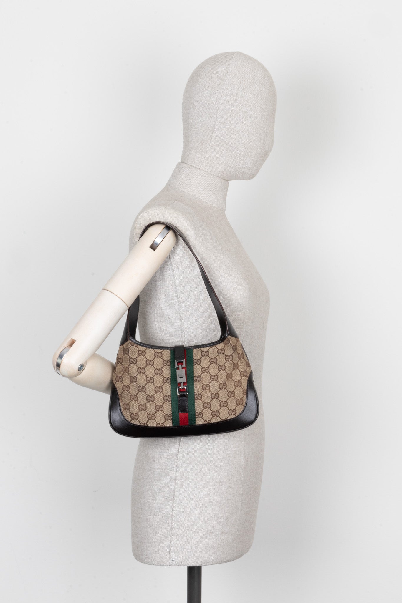 GUCCI Supreme GG Jackie Hobo Bag
