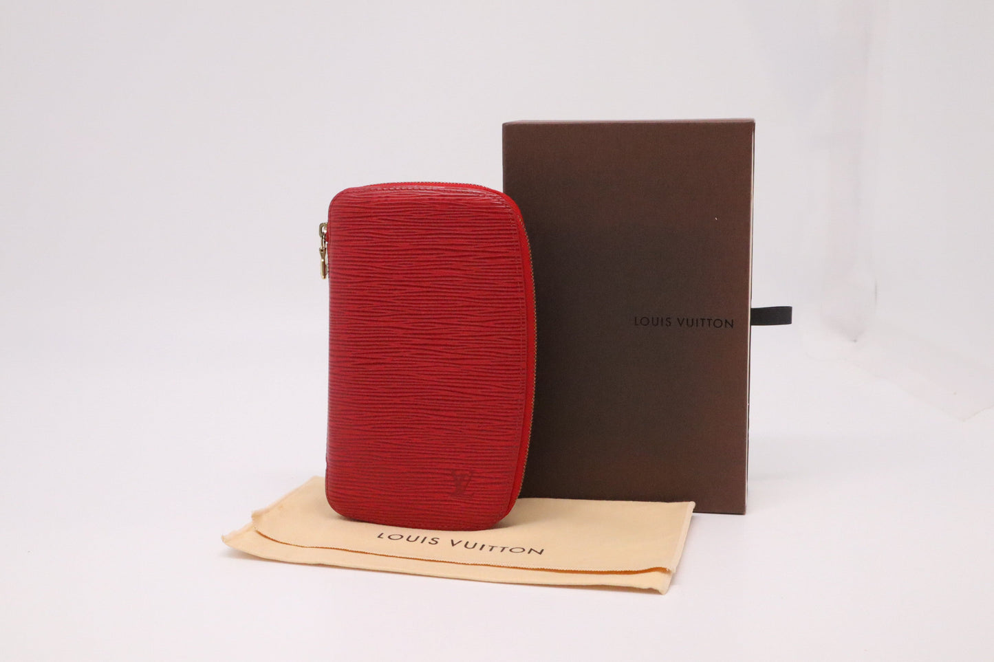 Louis Vuitton Geode Wallet in Red Epi Leather