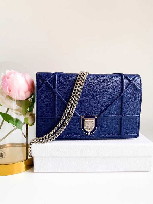 Saint Laurent Chain Leather Crossbody