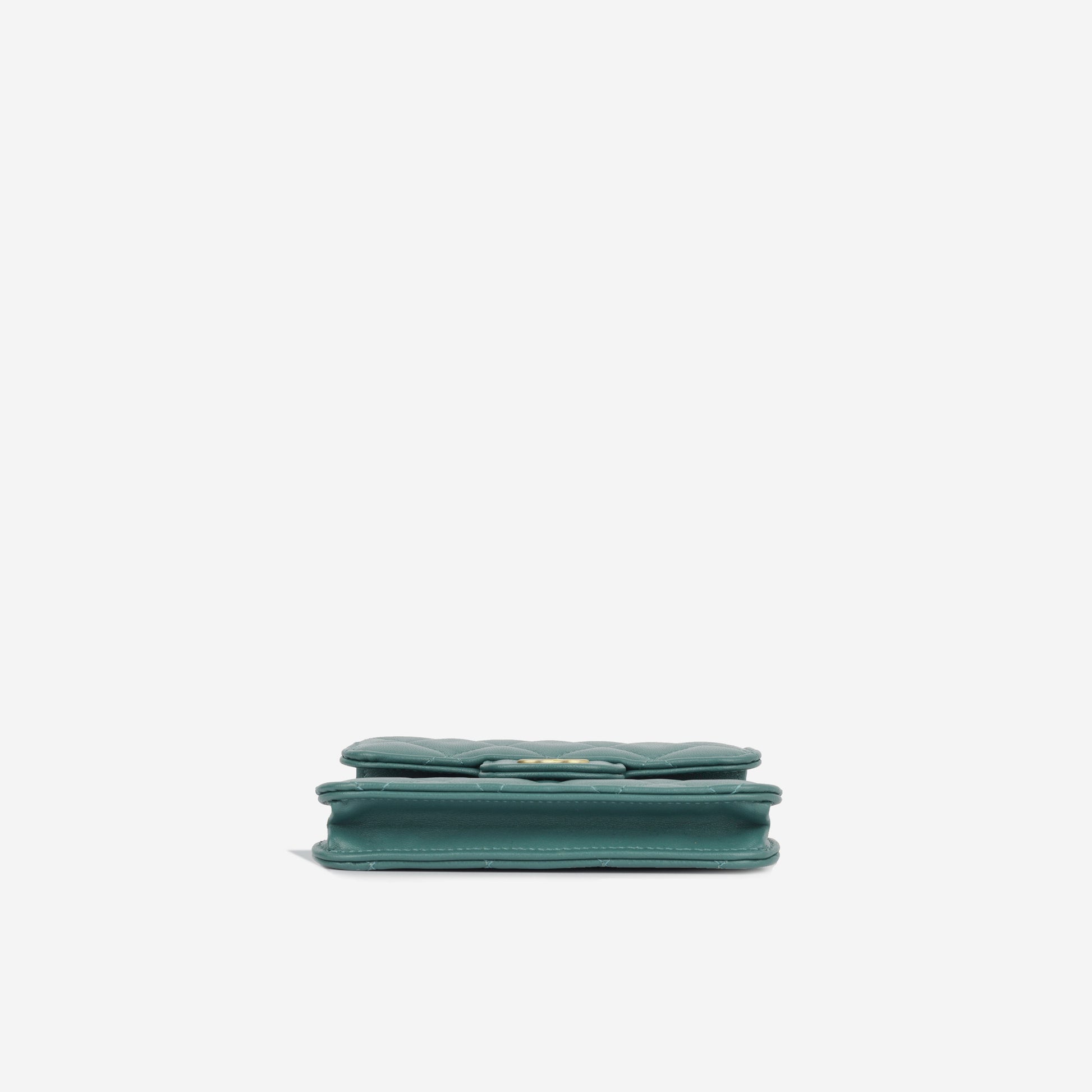 Chanel Micro Top Handle - Dark Teal
