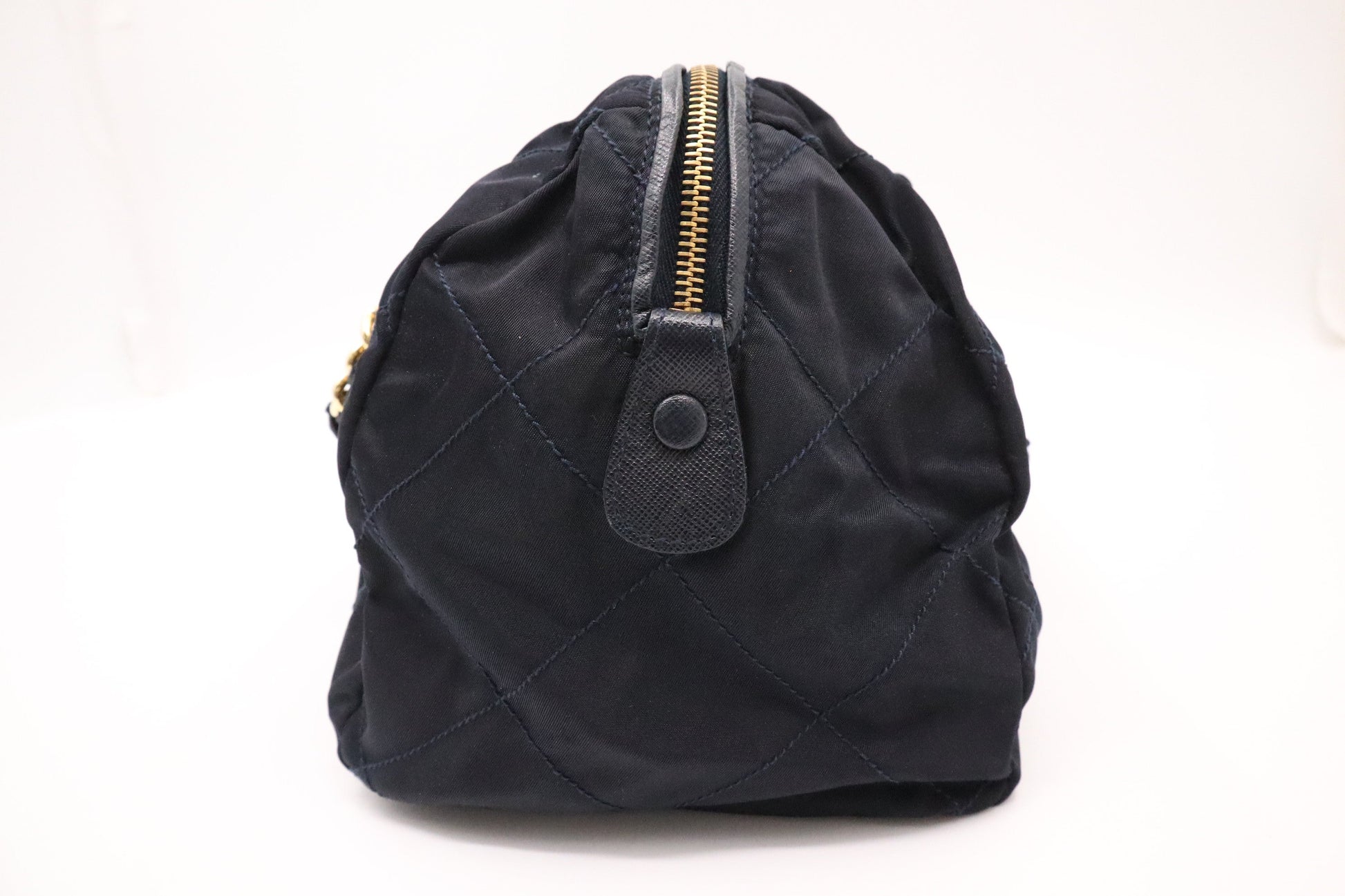 Prada Handbag in Navy Blue Nylon