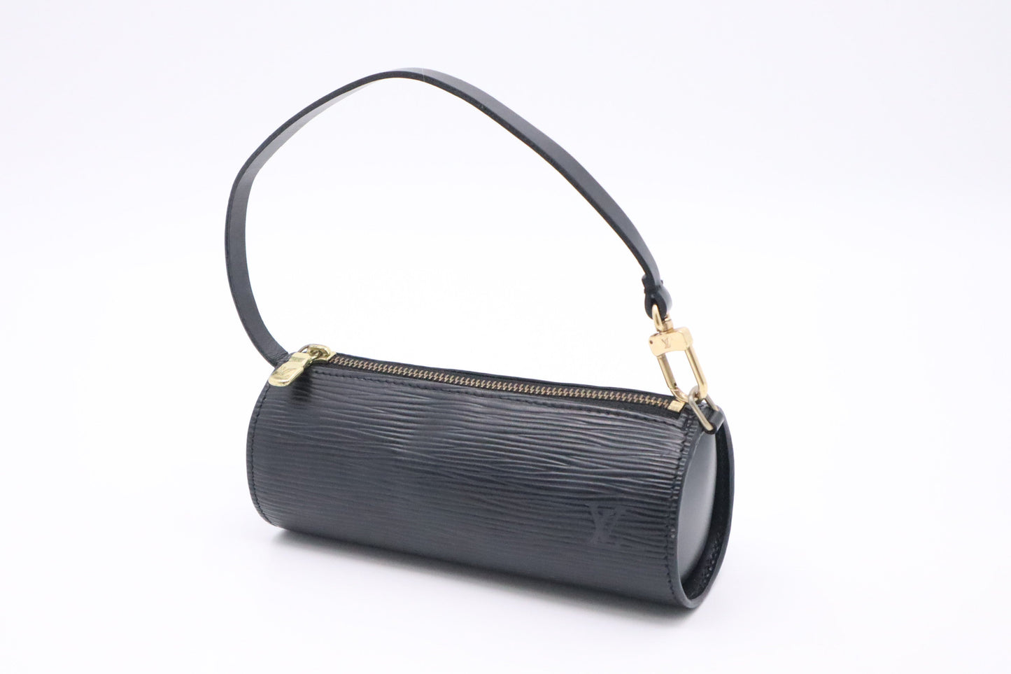 Louis Vuitton Papillon Pouch in Black Epi Leather