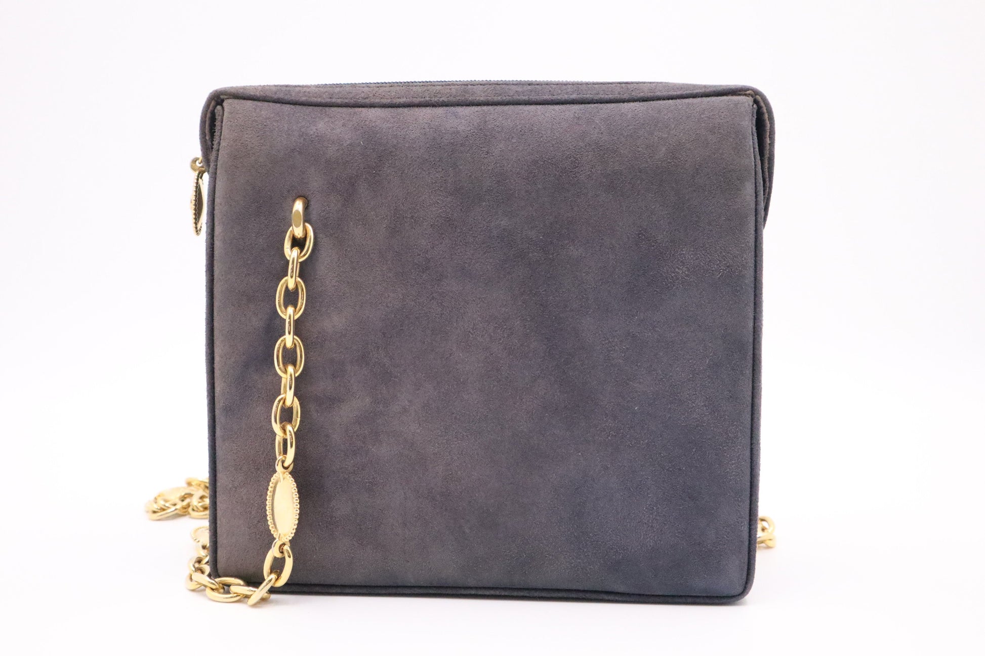 Dior Shoulder Bag in Blue Suede