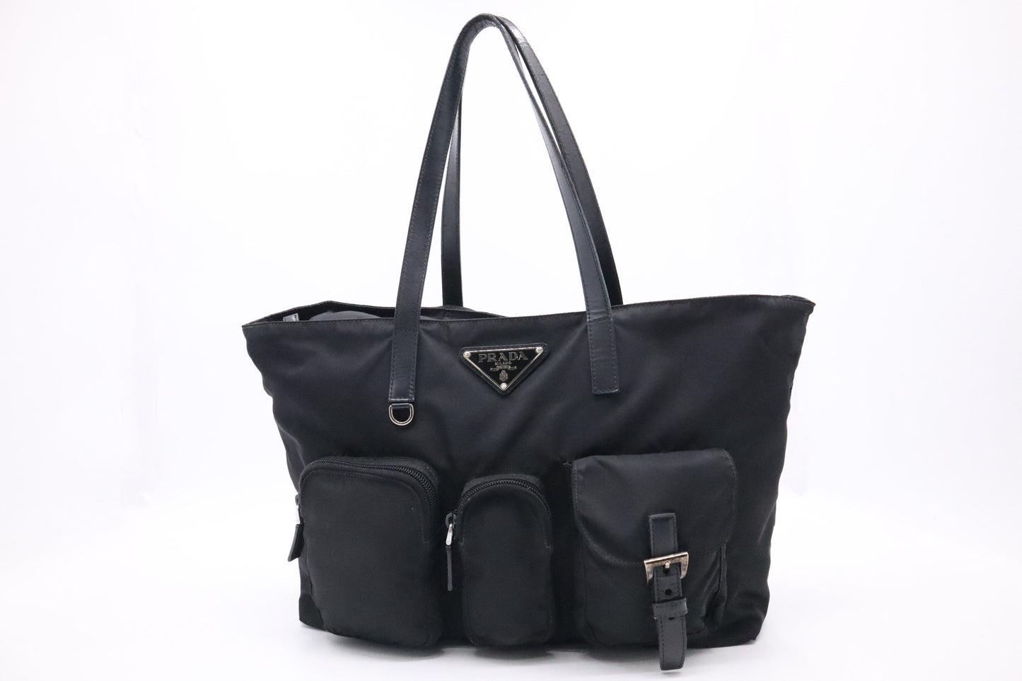 Prada Tote in Black Nylon