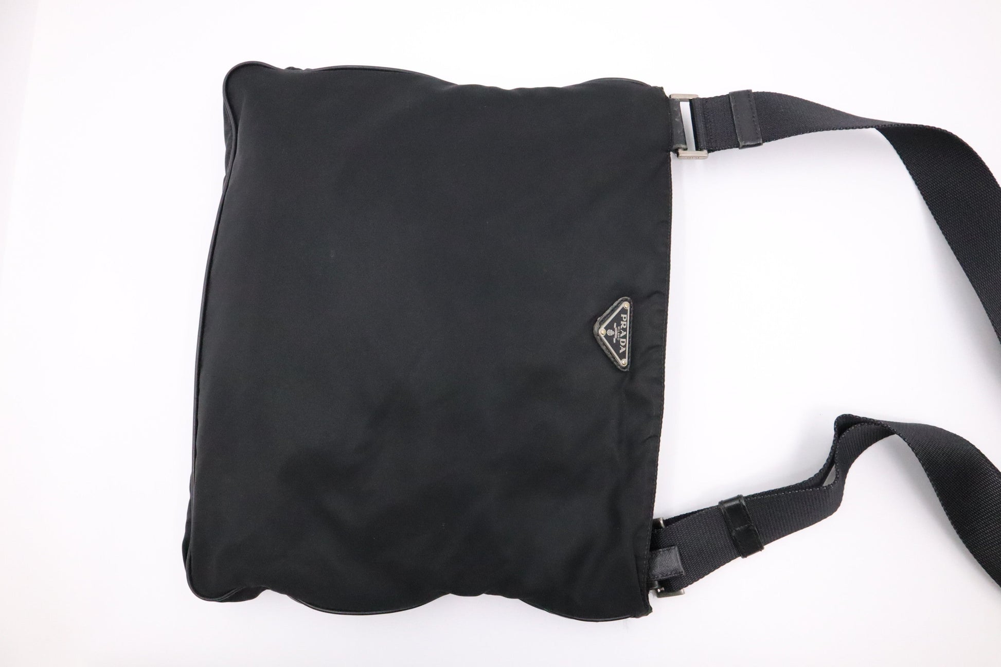 Prada Shoulder Bag in Green Nylon