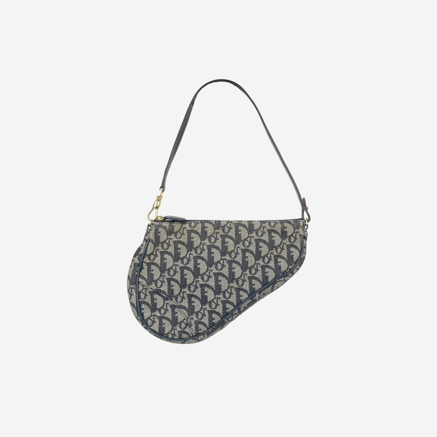 Dior Lou Monogram Leather Canvas Shoulder Bag