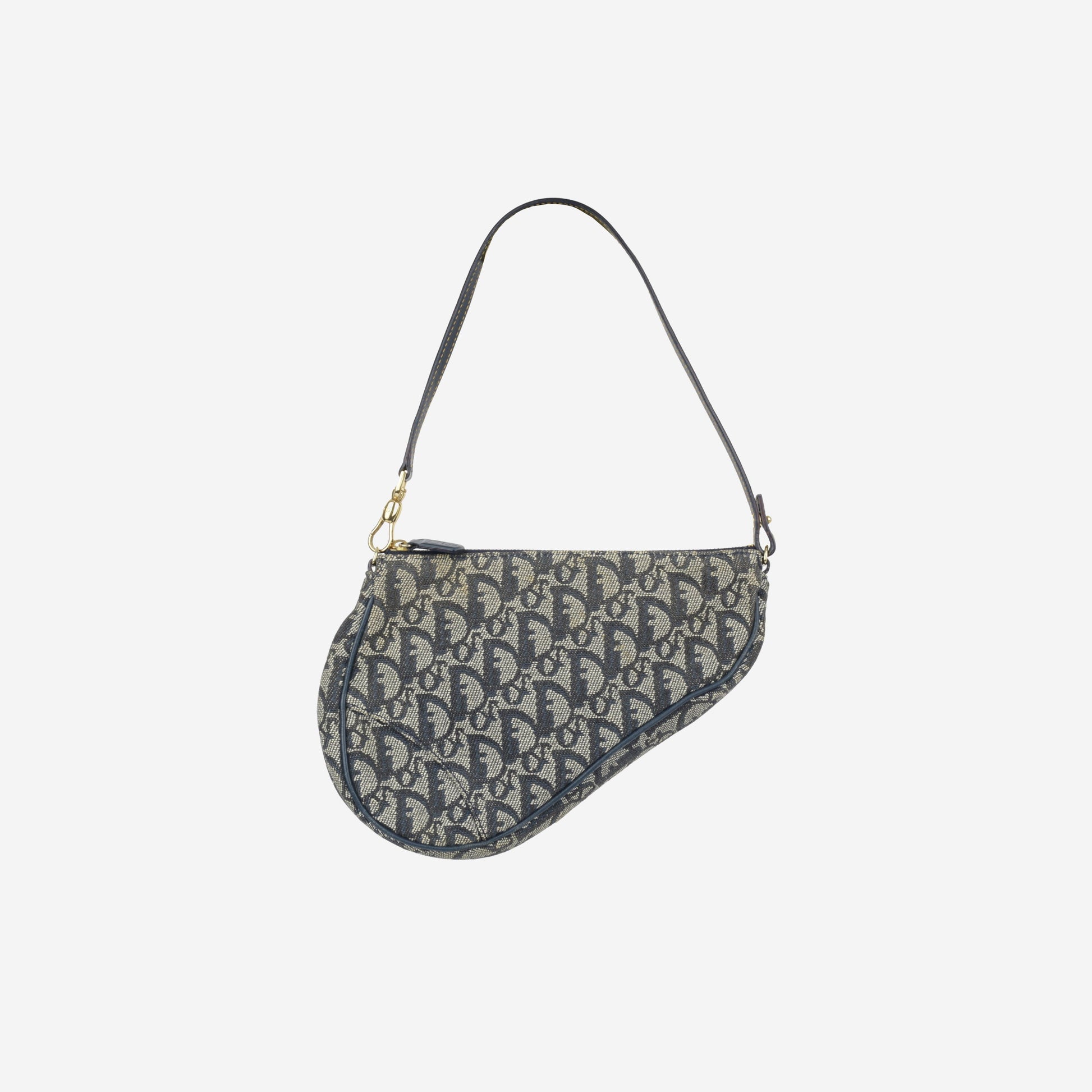 Dior Lou Monogram Leather Canvas Shoulder Bag