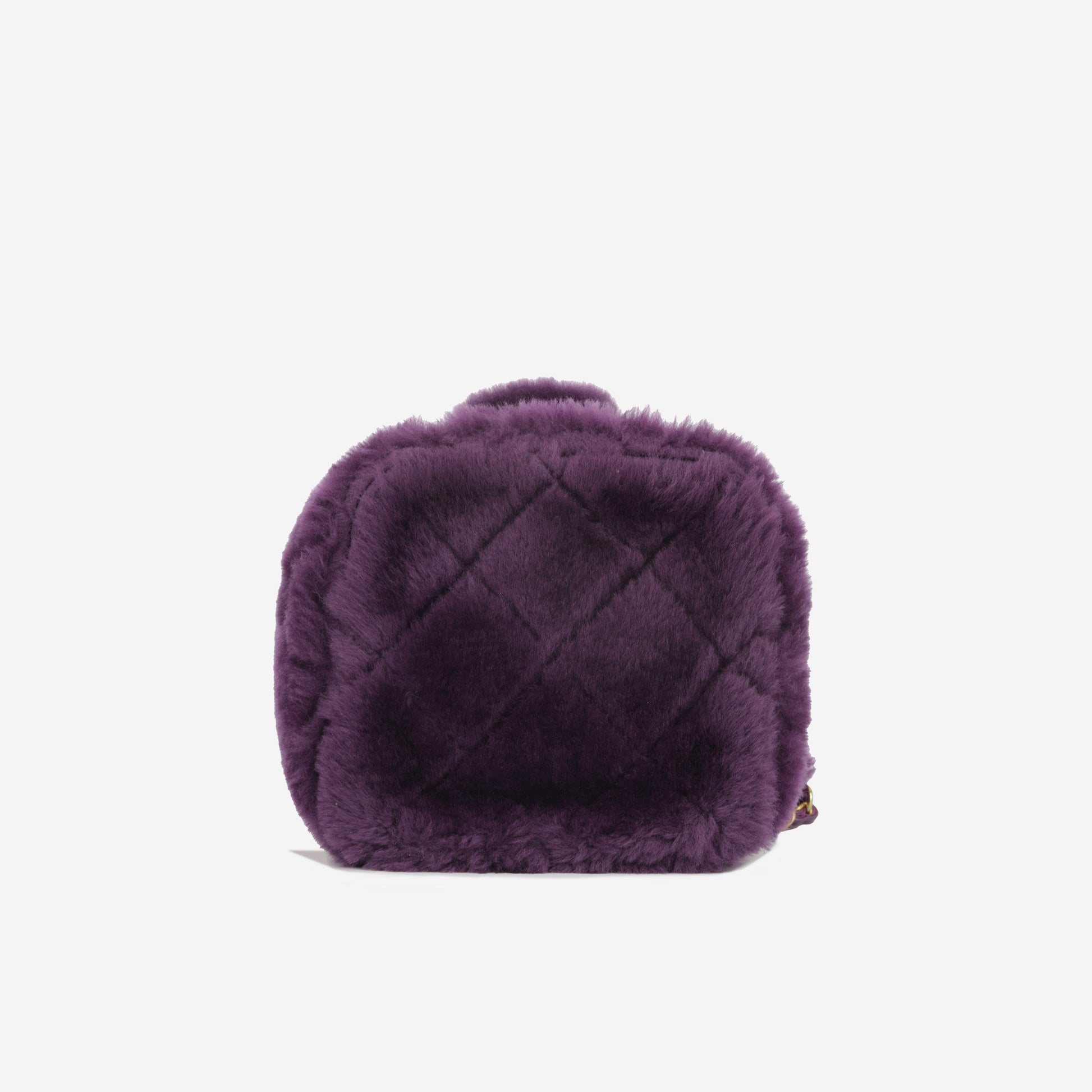 Chanel Shearling Vanity Case