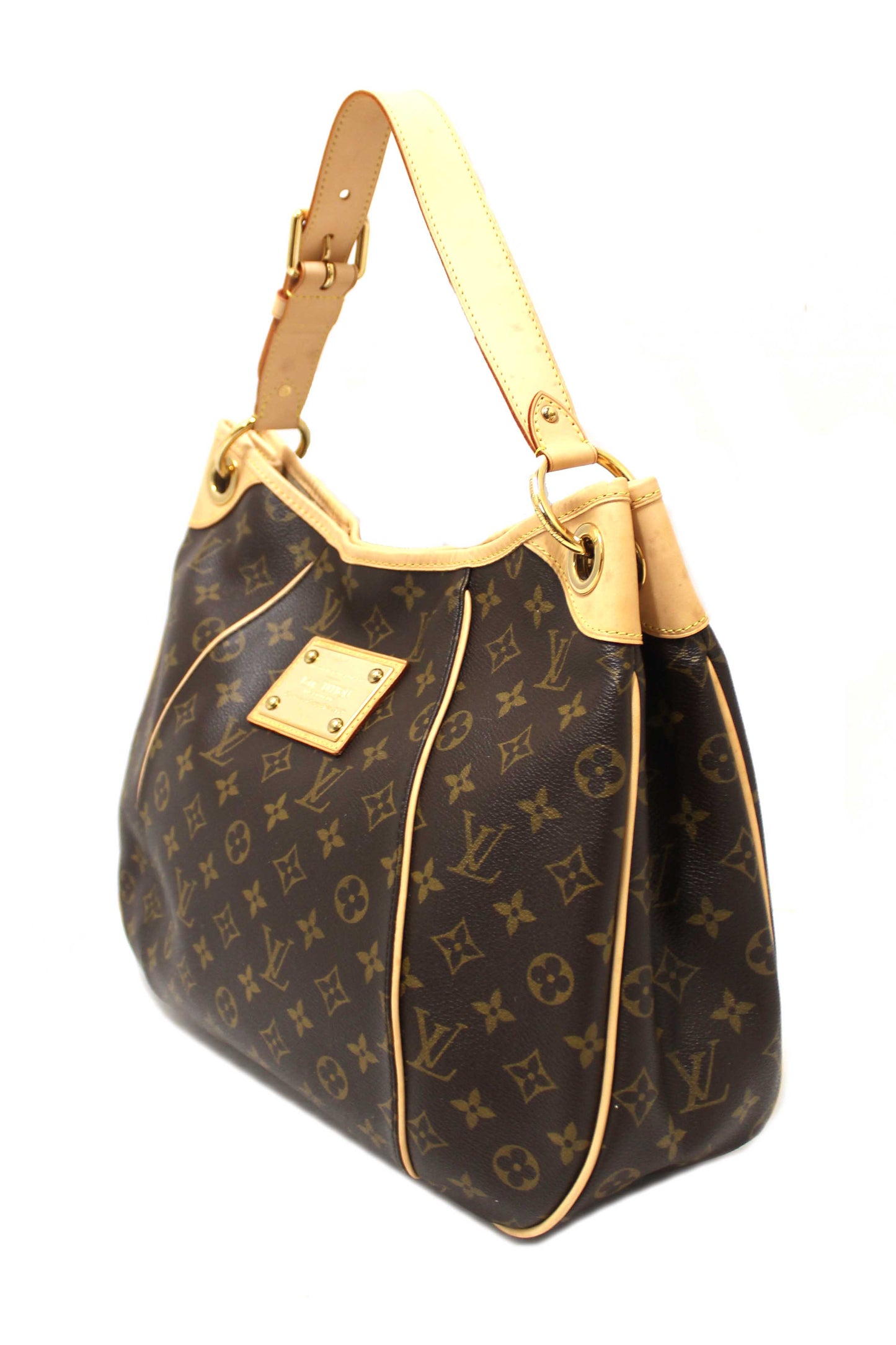 Louis Vuitton Classic Monogram Galliera PM Hobo Shoulder Bag