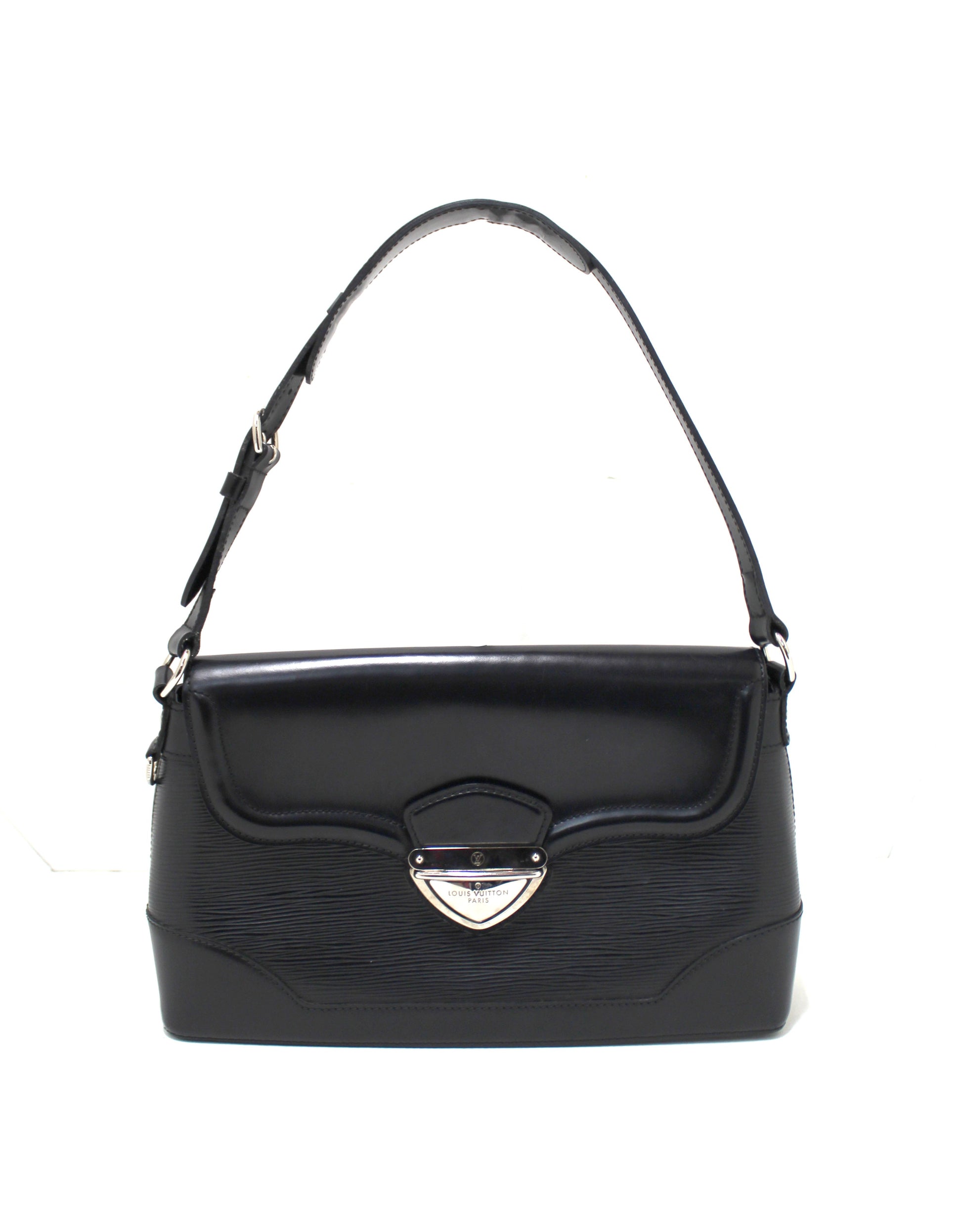 Louis Vuitton Black Epi Leather Bagatelle PM Shoulder Ba | Italystation.com - Shop Now at italystation.com