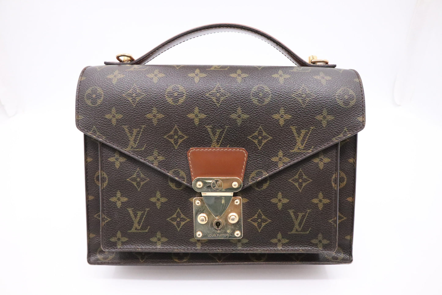 Luxury Women's Handbag | Louis Vuitton Monceau 28 in Monogram Canvas