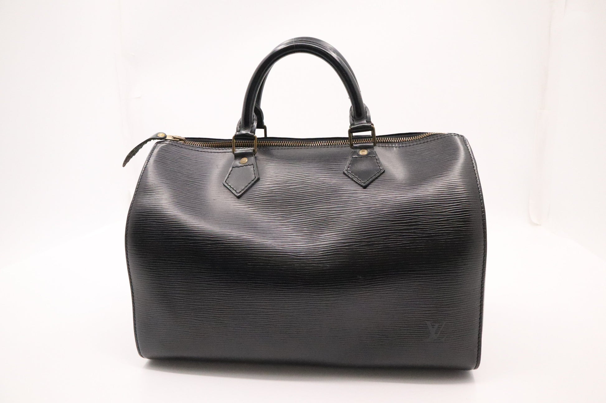 Louis Vuitton Speedy 30 in Black Epi Leather