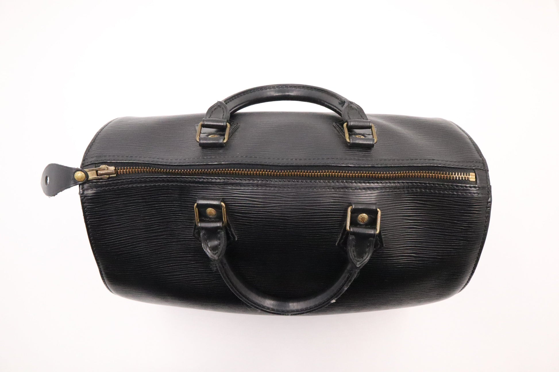 Louis Vuitton Speedy 30 in Black Epi Leather
