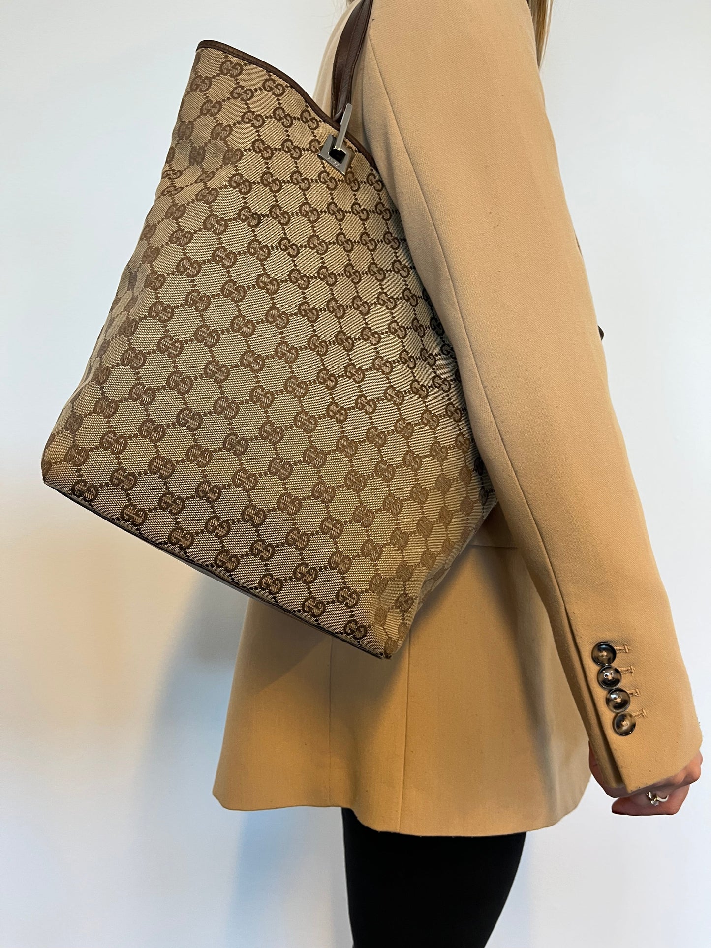 Gucci Leather Tote