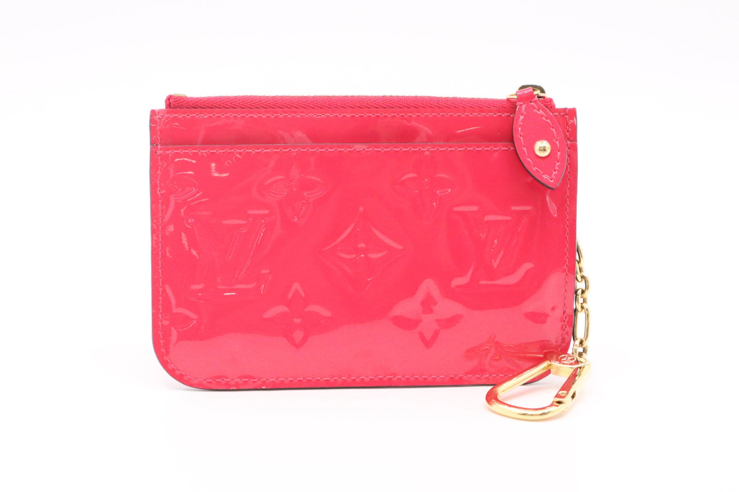 Louis Vuitton Cles NM in Rose Pop Vernis Leather