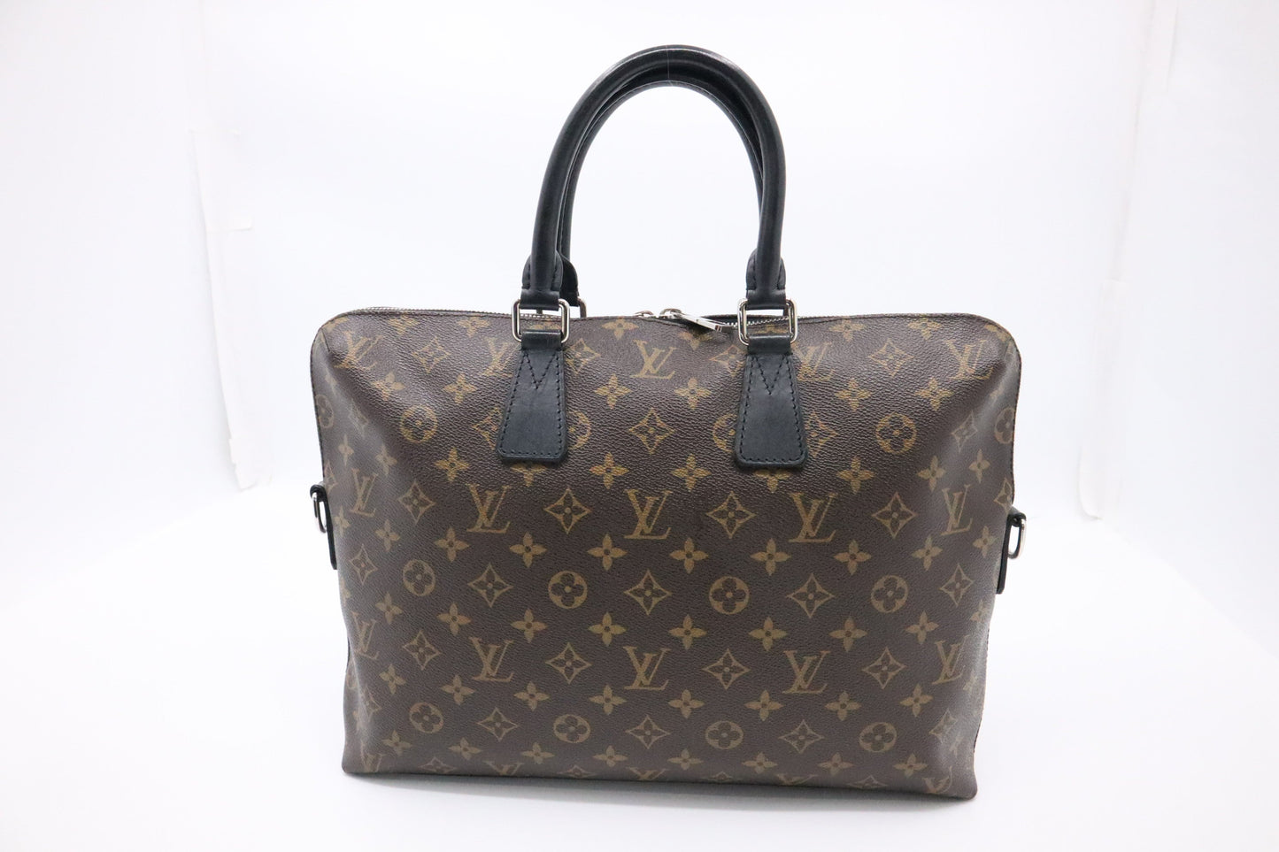 Louis Vuitton Macassar Porte Documents Jules Bag in Monogram Canvas