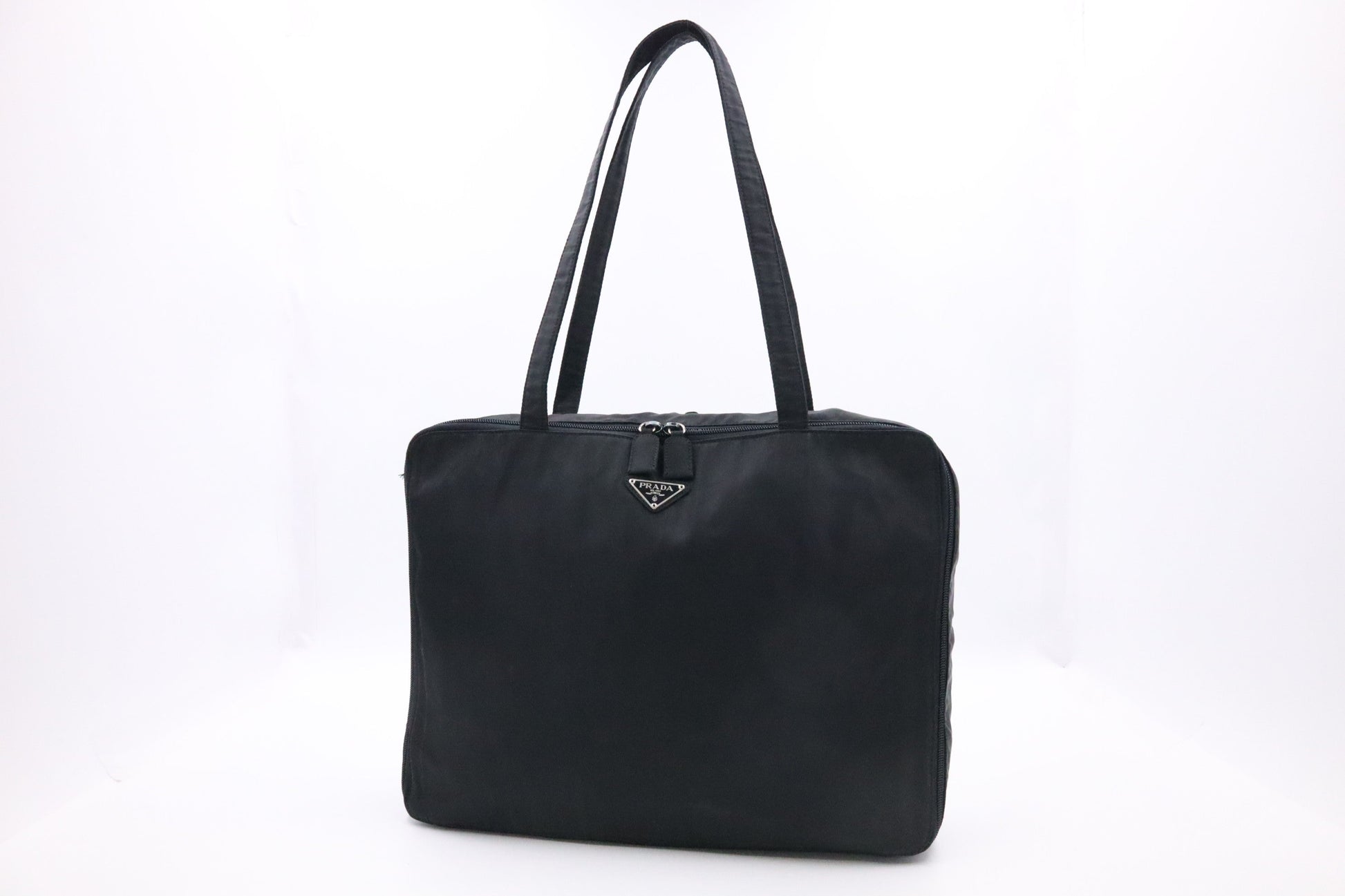 Prada Business Bag in Black Nylon