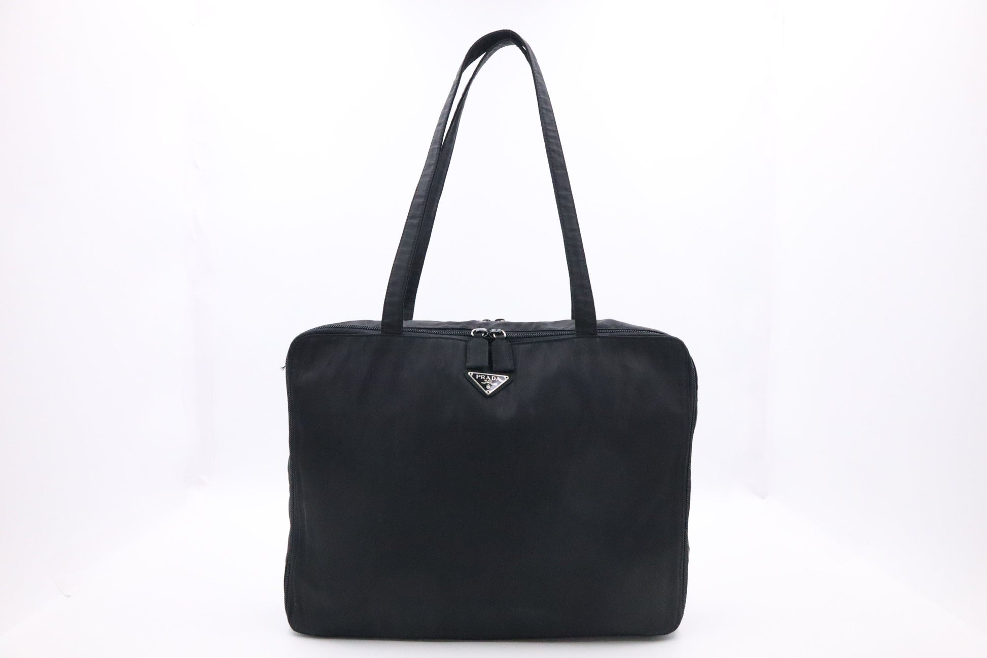 Prada Business Bag in Black Nylon