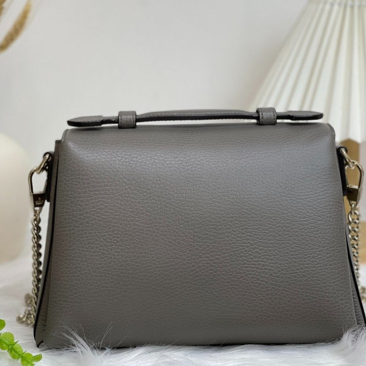 Gucci Leather Top Handle Crossbody