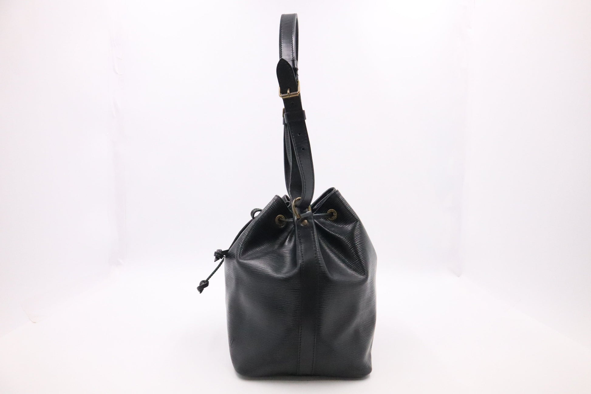 Louis Vuitton Petit Noe in Black Epi Leather