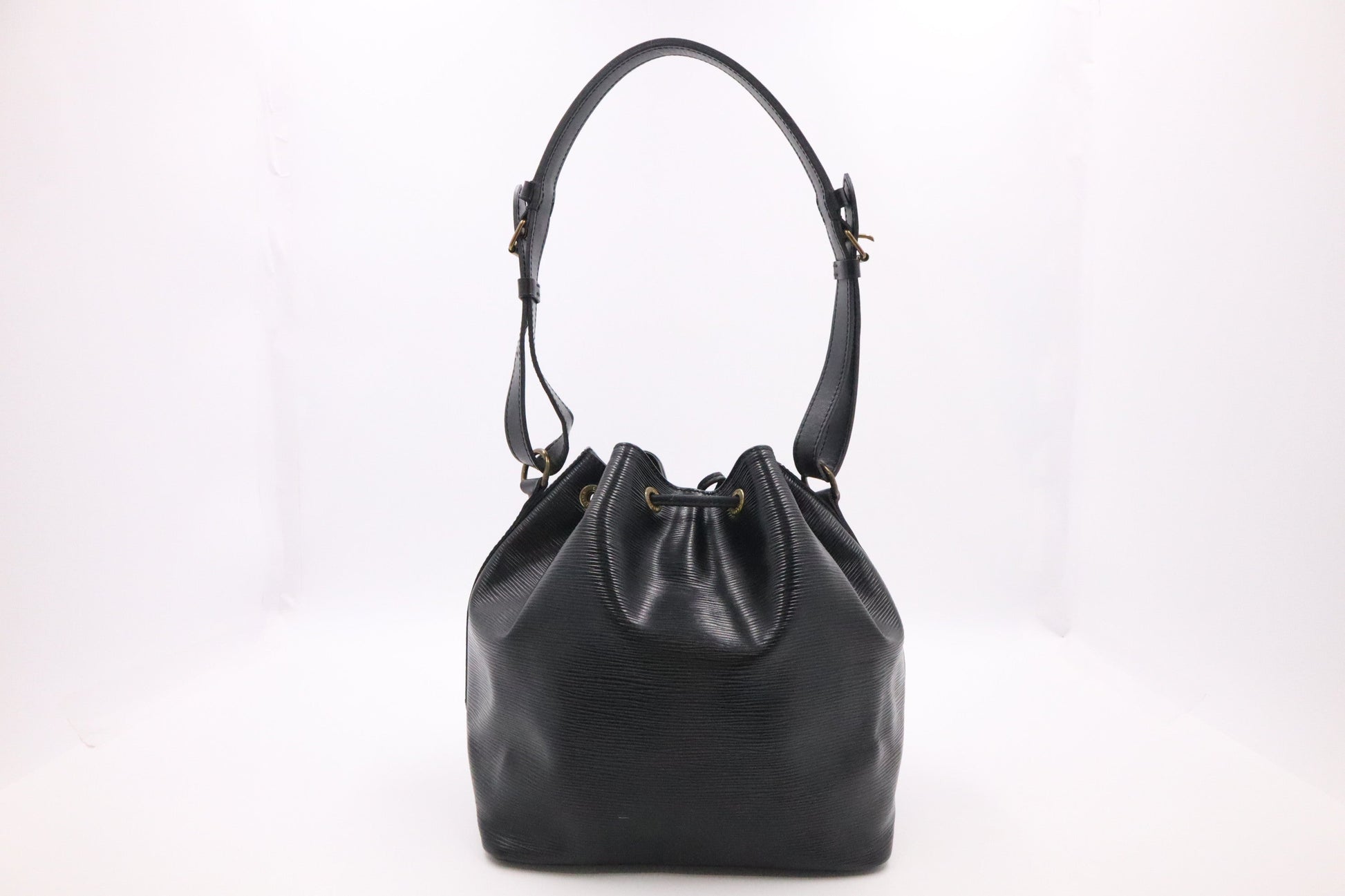 Louis Vuitton Petit Noe in Black Epi Leather