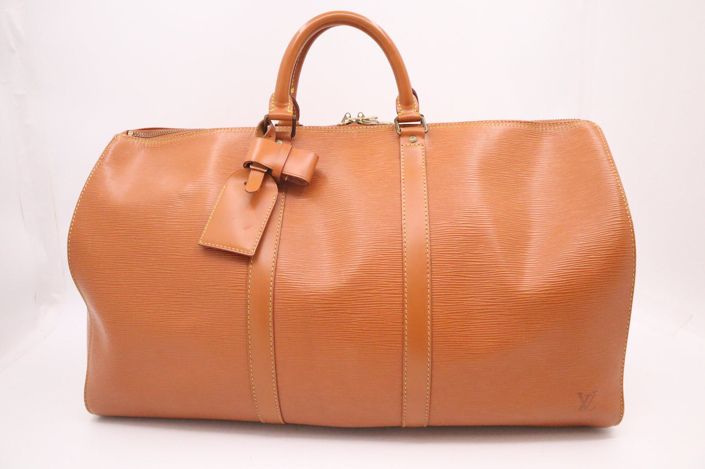 Louis Vuitton Keepall 45 in Brown Epi Leather