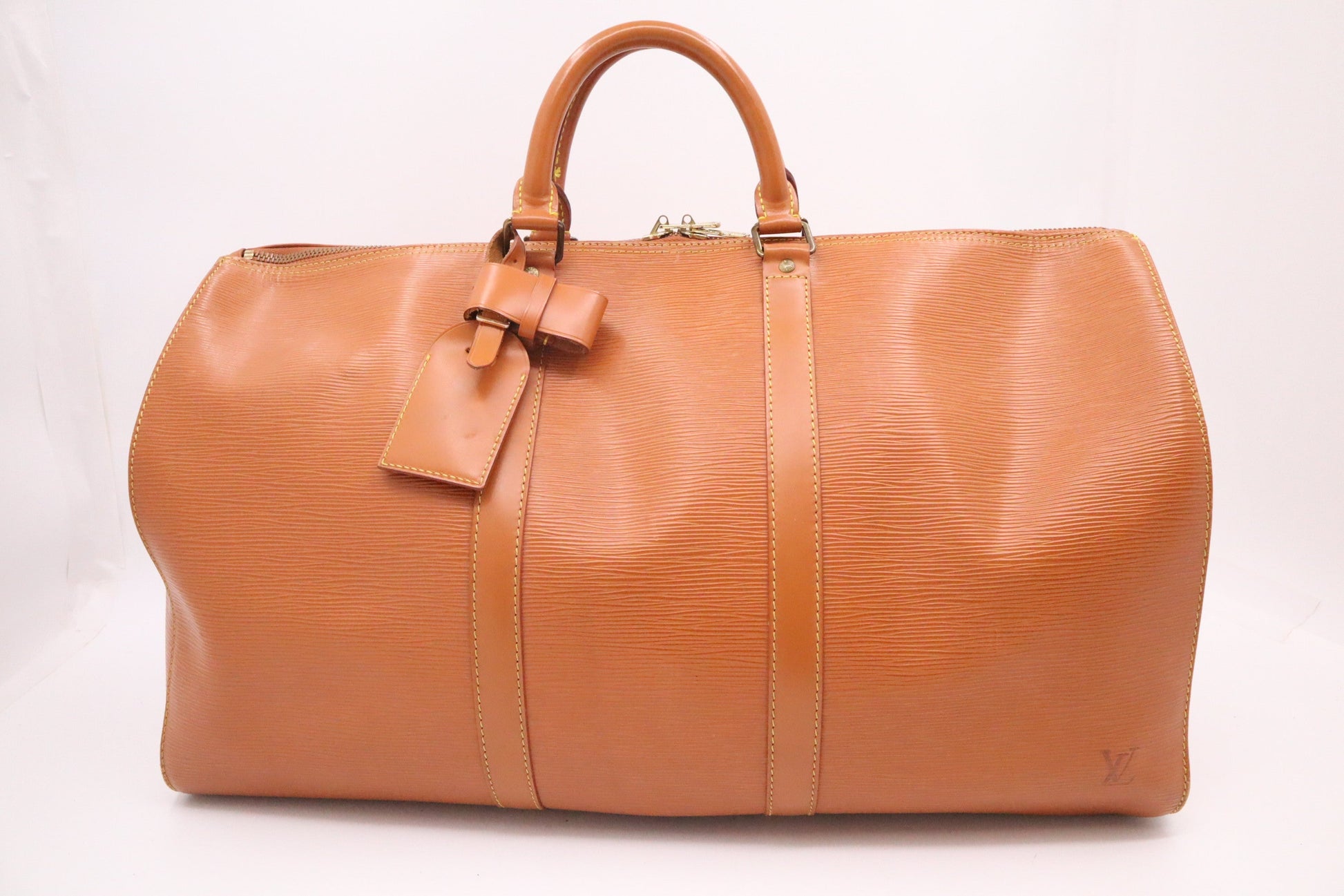 Louis Vuitton Keepall 45 in Brown Epi Leather
