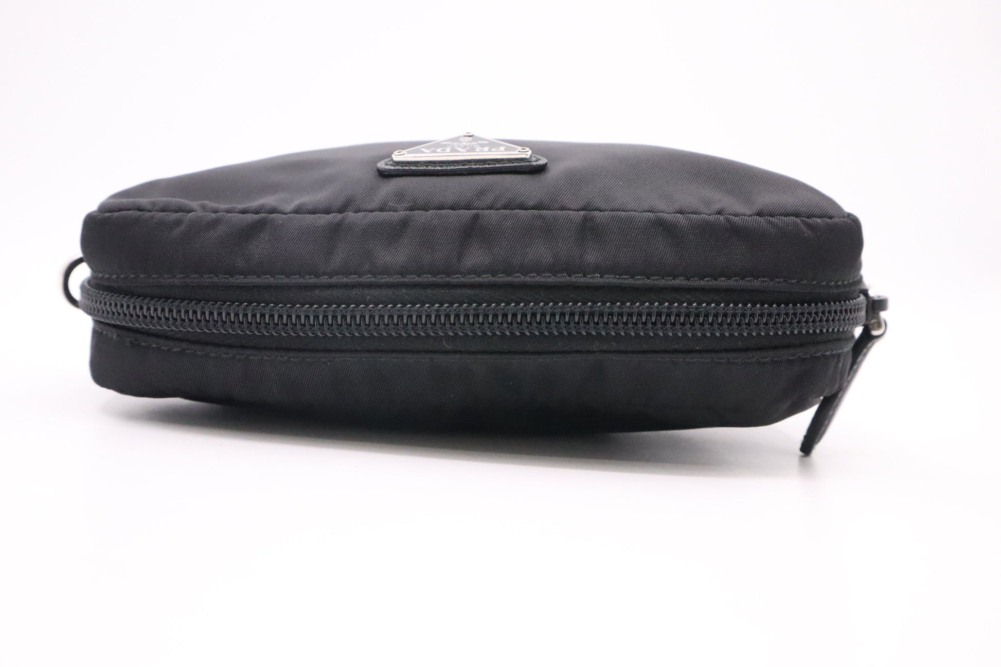 Prada Pouch in Black Nylon Canvas